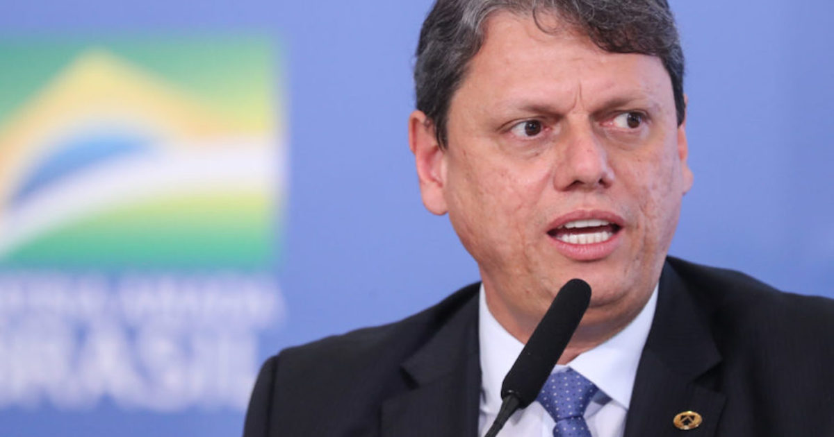 Ministro Tarcísio candidato ao governo de São Paulo